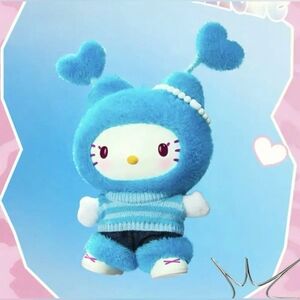 Hello Kitty Pop Star Series Plush Pendant  "Twinkle"